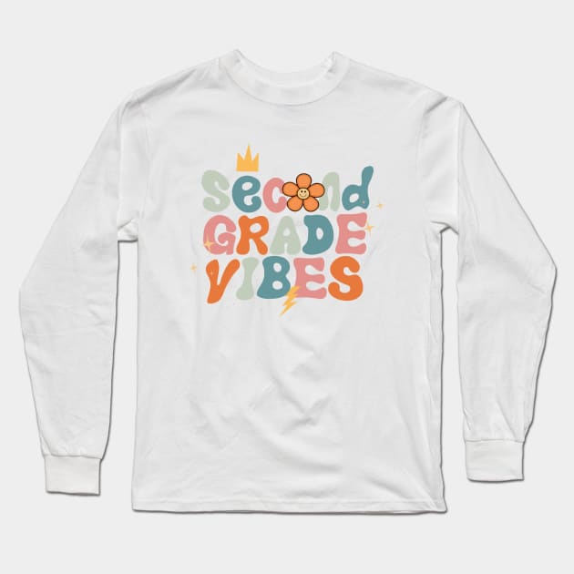 second grade vibezzz Long Sleeve T-Shirt by Dandzo